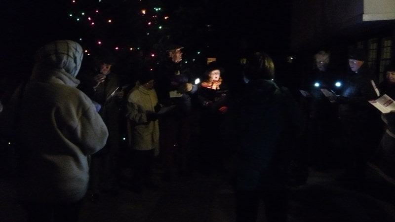 Christmas Carols around the tree at Kelsale Village Hall