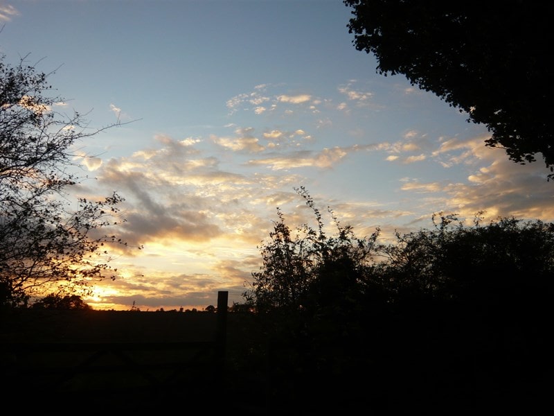 Big sky at Kelsale cum Carlton